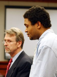 Harrison received one year of probation for his role in the 2004 brawl in Detroit. (AP)