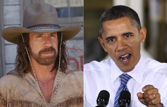 Chuck Norris Versus Obama